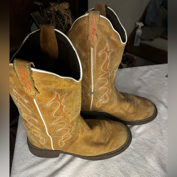 Justin Boots Shoes Womens Justin Boots 9b Poshmark